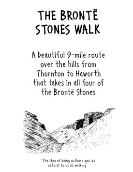 Map: The Brontë Stones Walk