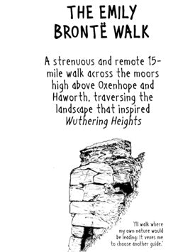 Map: The Emily Brontë Walk