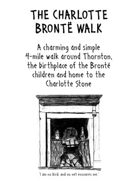 Map: The Charlotte Brontë Walk