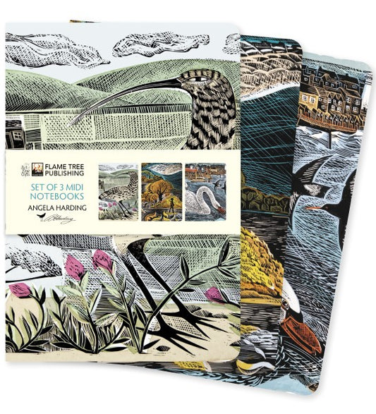 Angela Harding: Wildlife Set of 3 Medium (Midi) Notebooks