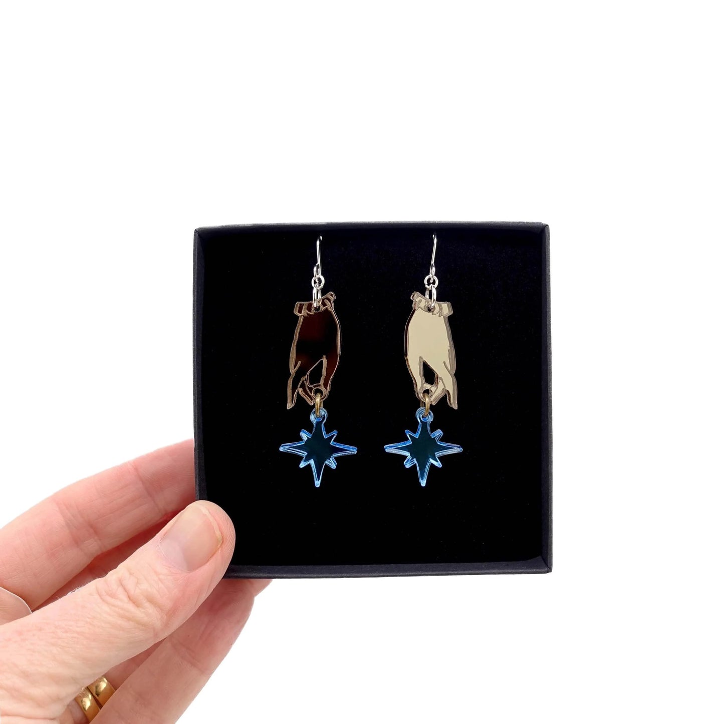 Earrings: Brontë Stars and Dreams by Wear and Resist