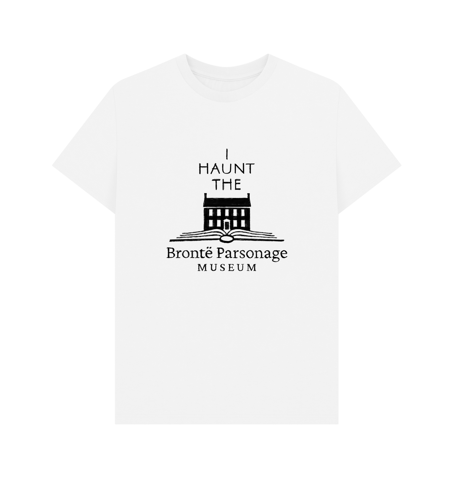 White Printed T-shirt Front