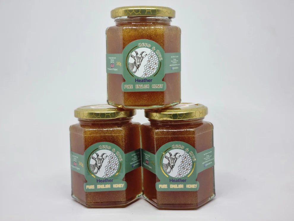 Herd & Hive - Heather Moorland Honey 340g