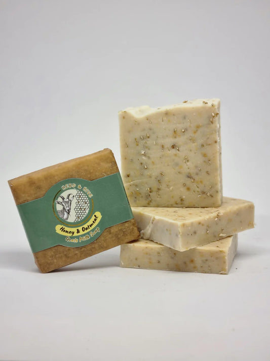 Herd & Hive - Honey & Oatmeal Goats Milk Soap